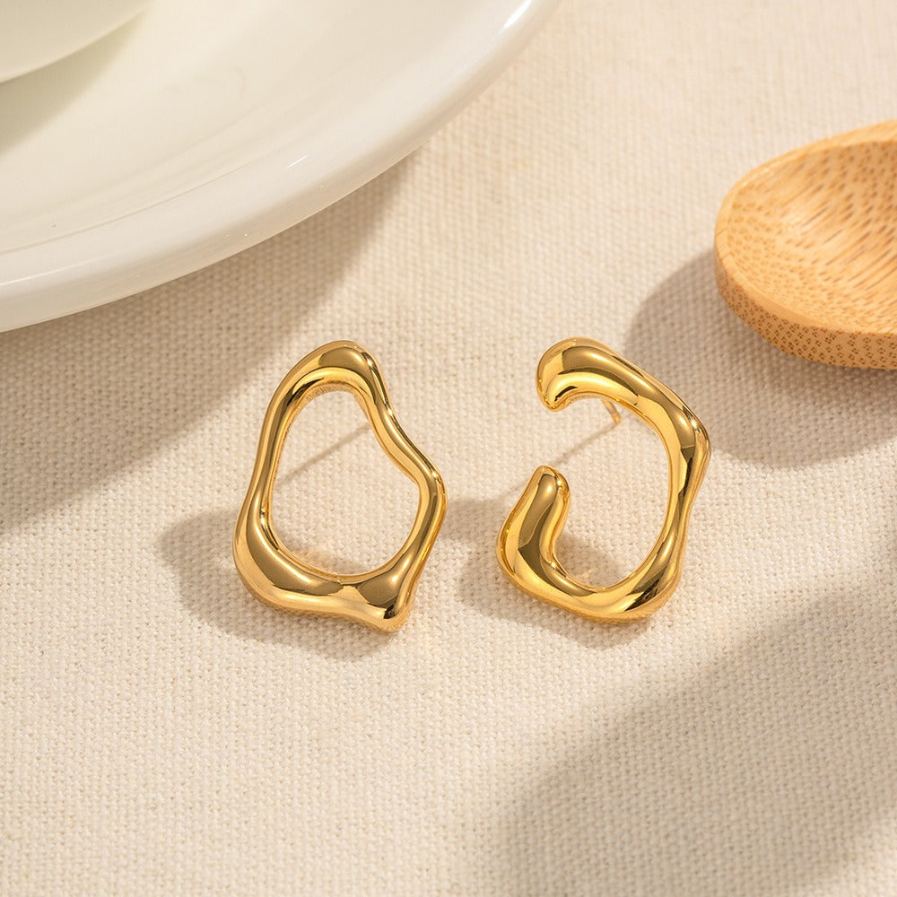 Ines – Boucles d’Oreilles Géométriques Élégantes