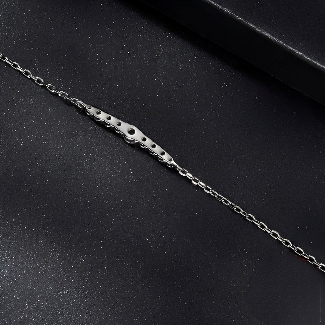 Elena – Bracelet Moissanite en Argent Sterling
