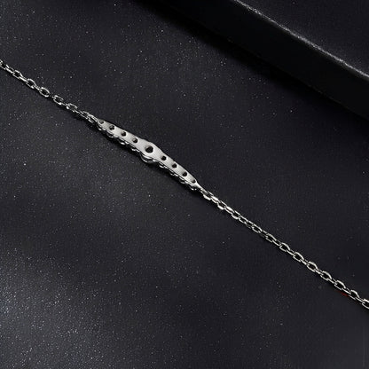 Elena – Bracelet Moissanite en Argent Sterling