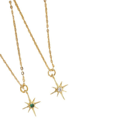 Julie – Collier personnalisé en cuivre plaqué or