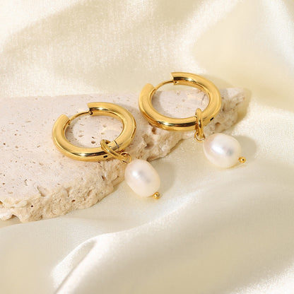Ada – Boucles d’Oreilles Perle Élégante