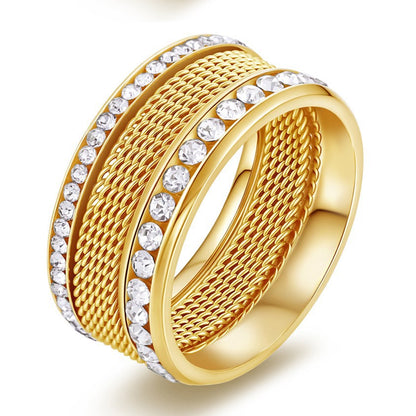 Glenda – Bague empilable en diamant