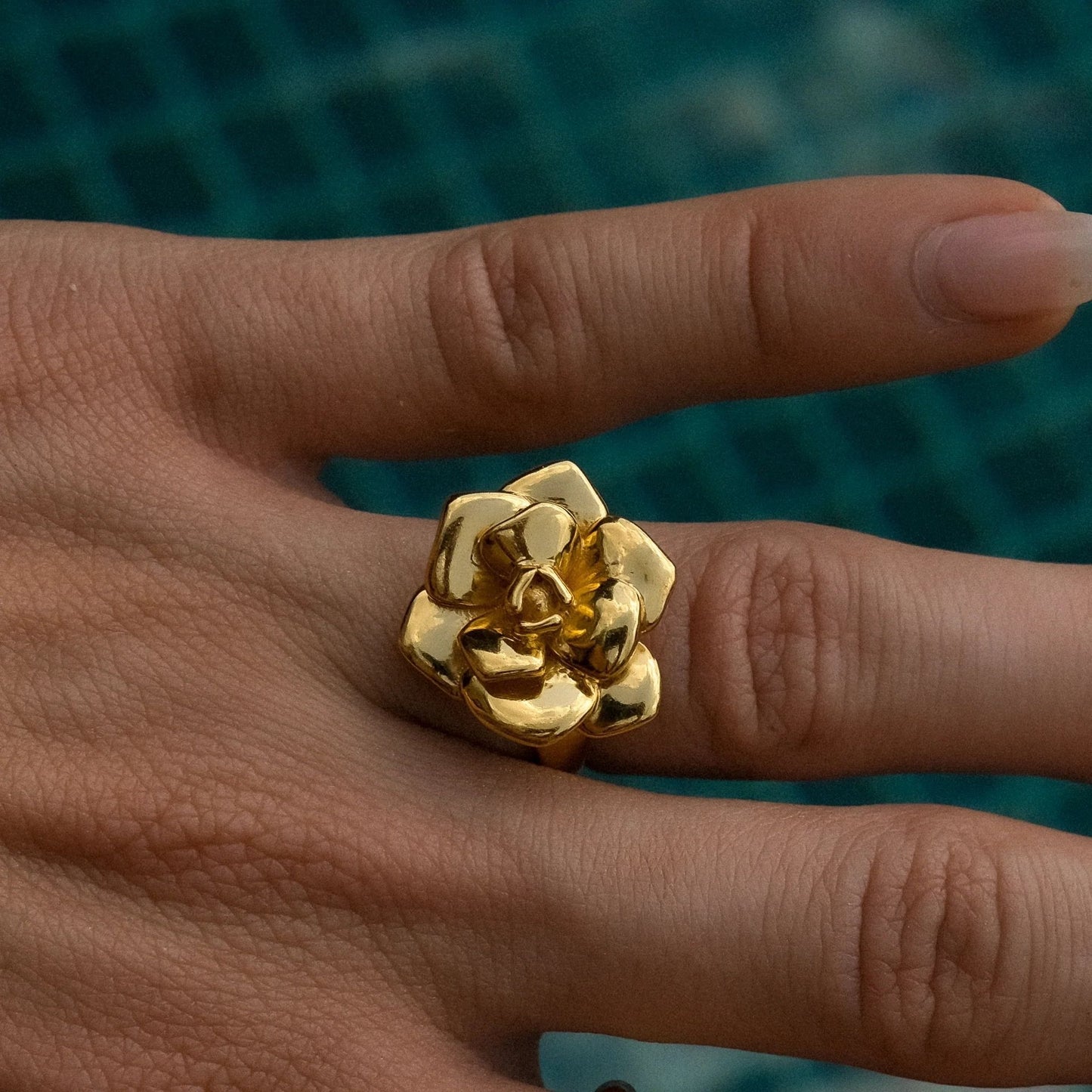 Georgia – Bague en Acier Inoxydable Design Moderne