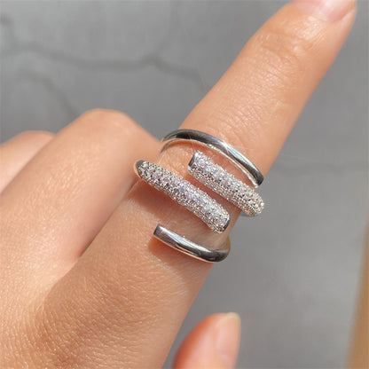 Kaede – Bague Cuivre Forme Géométrique Élégante
