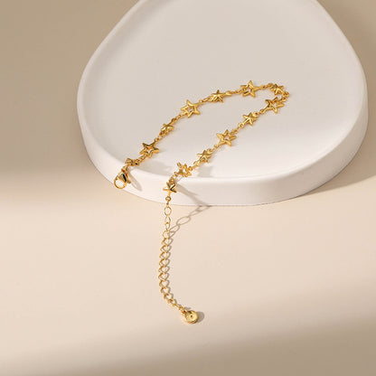 Lisa – Bracelet Sucré en Métal Plaqué Or