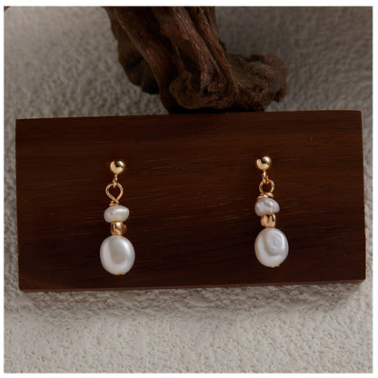 Xersi – Boucles d'Oreilles Perles Baroques d'Eau Douce