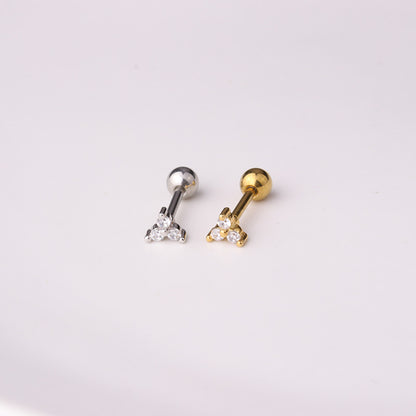 Sophie – Boucles d'oreilles Clous en Acier Inoxydable