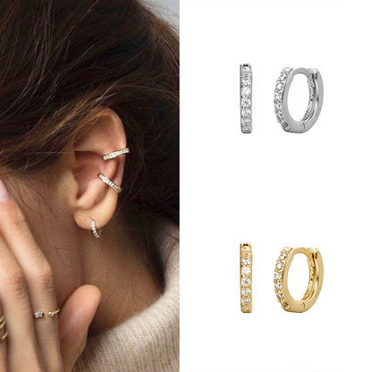Alyssa – Boucles d’oreilles géométriques rondes