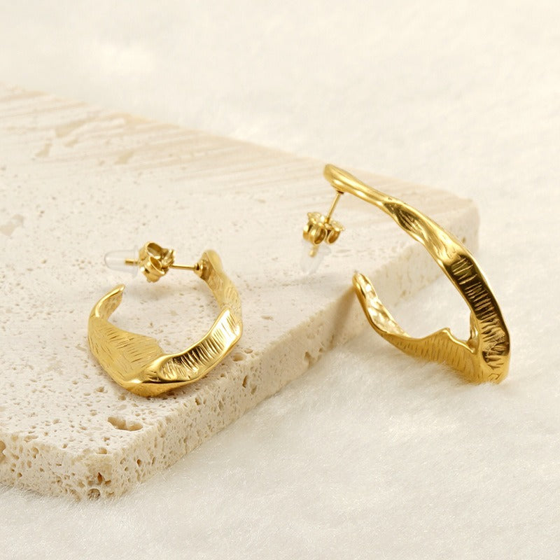Maeva – Boucles d’Oreilles Irrégulières