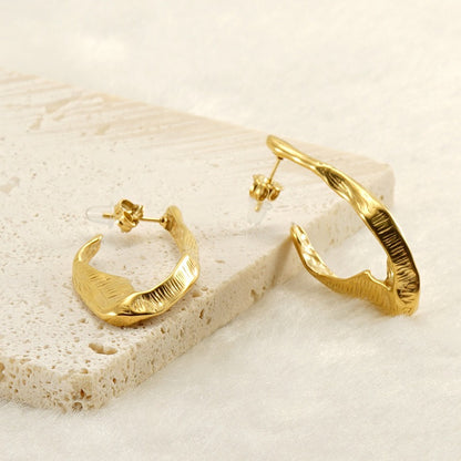 Maeva – Boucles d’Oreilles Irrégulières