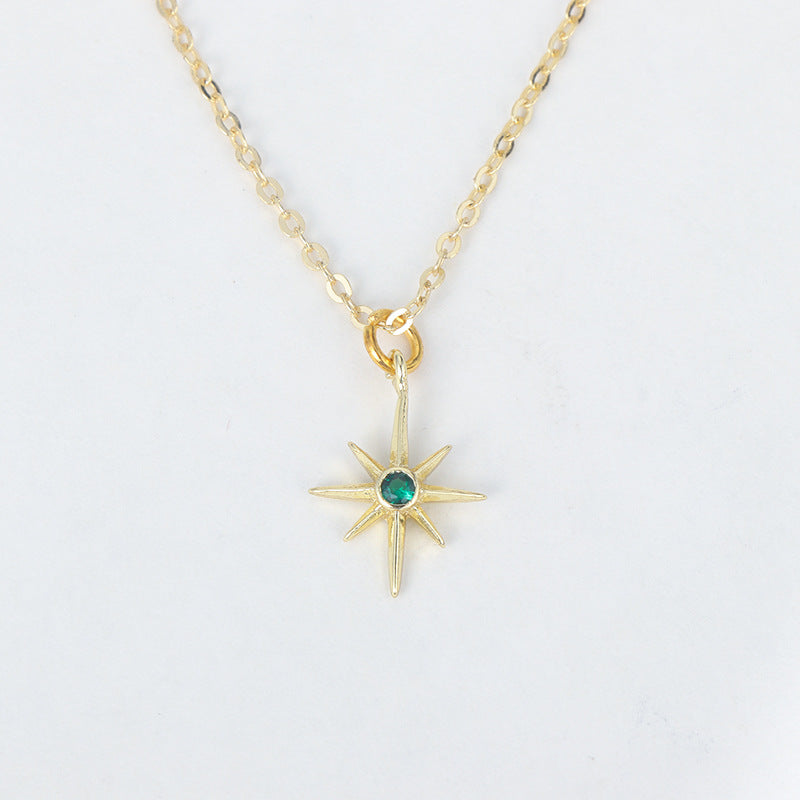 Julie – Collier personnalisé en cuivre plaqué or