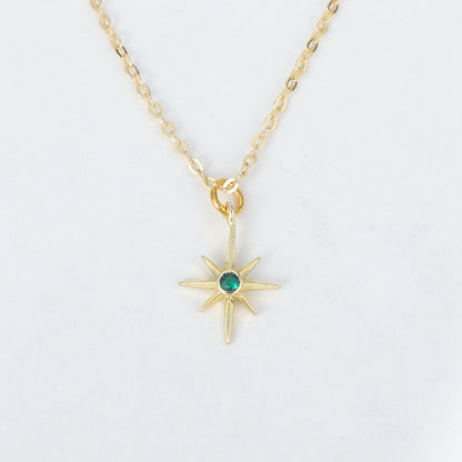 Julie – Collier personnalisé en cuivre plaqué or