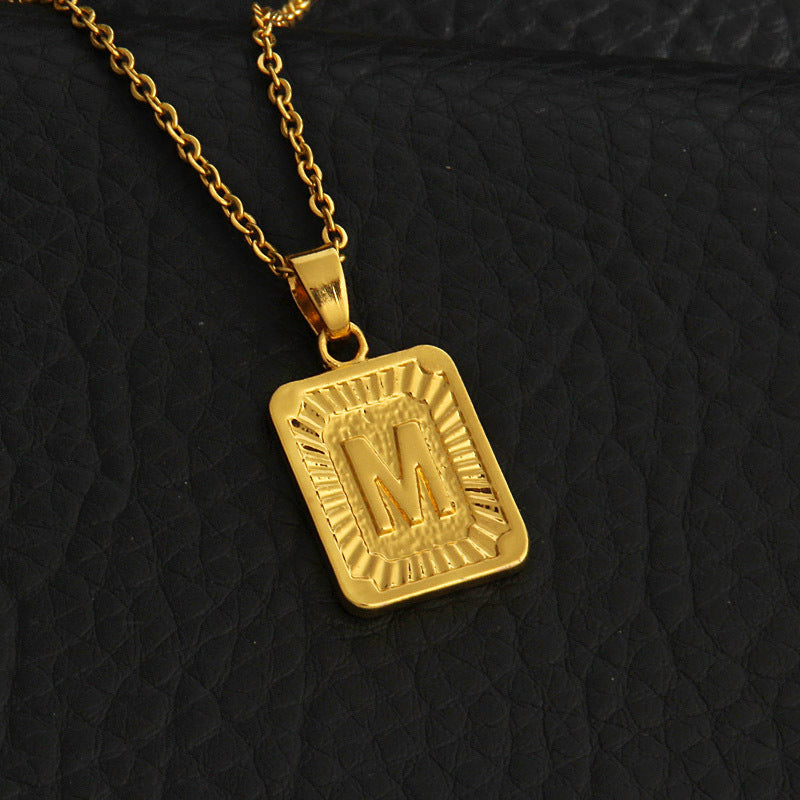 Eloria – Collier Initiale Luxe