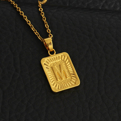 Eloria – Collier Initiale Luxe
