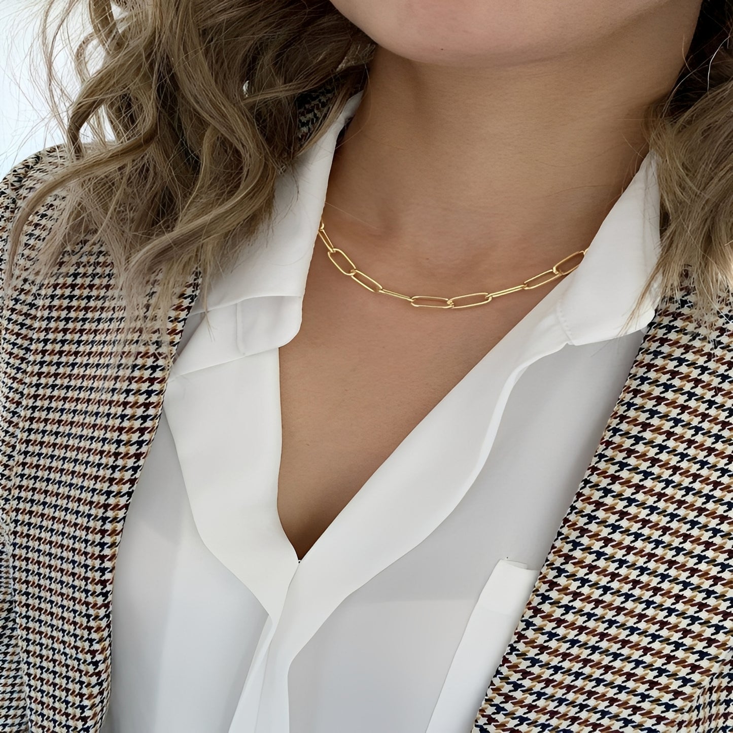Xyriel – Collier Simple et Élégant à Une Seule Couche