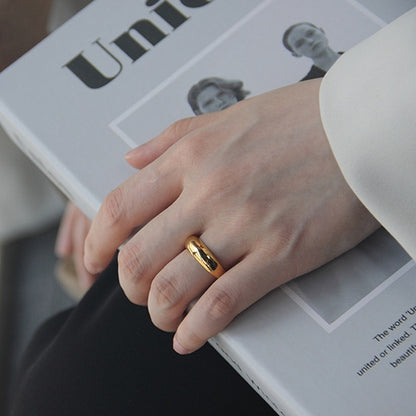 Aurelie – Bague index arrondie