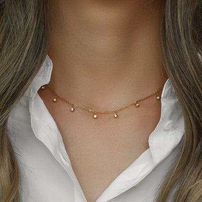 Sairi – Collier Gemstone Élégant