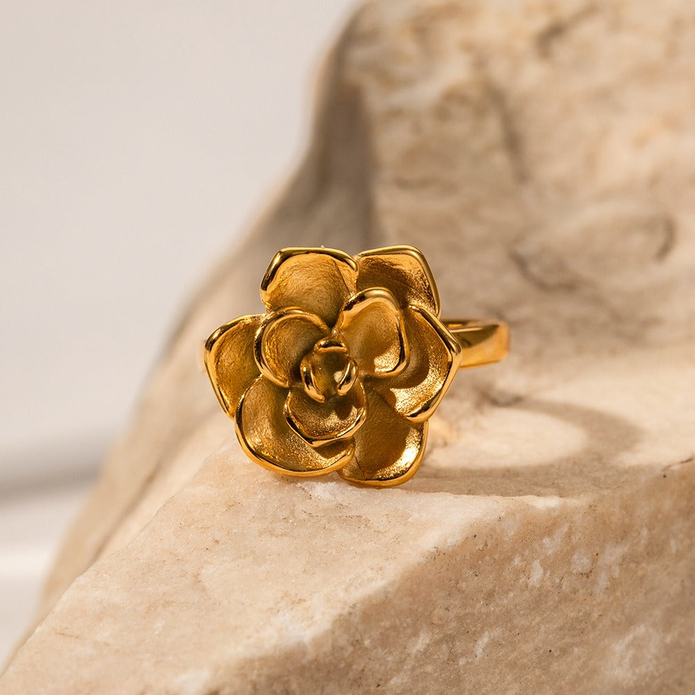 Georgia – Bague en Acier Inoxydable Design Moderne