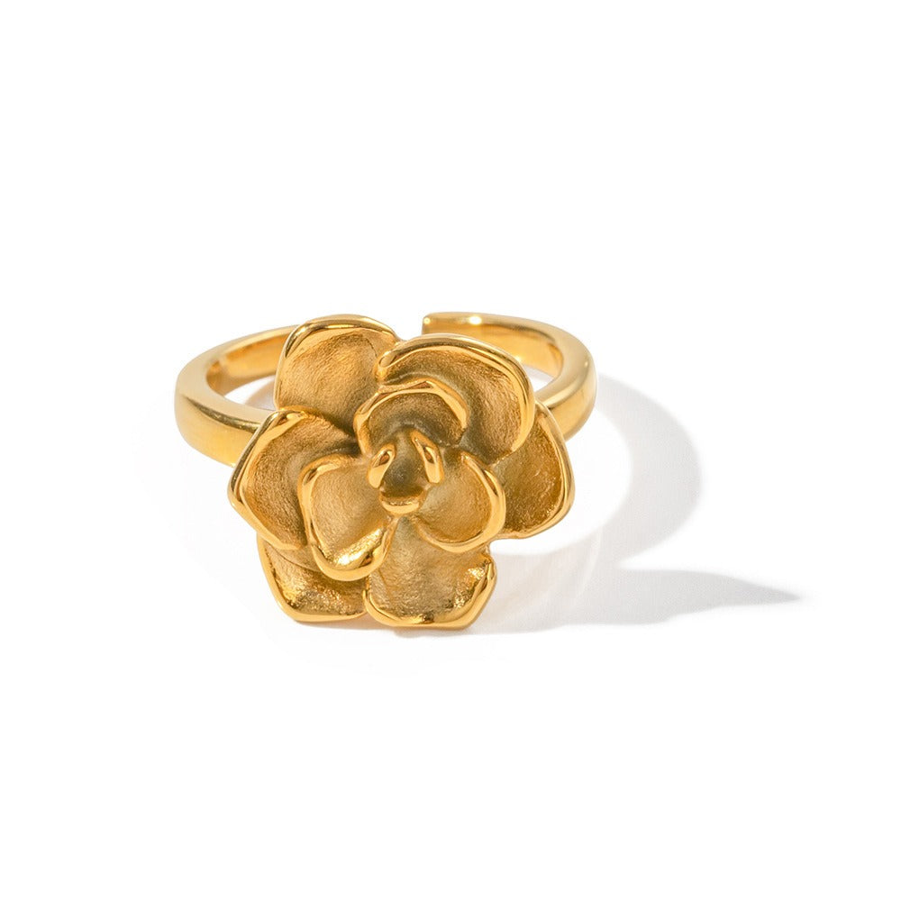 Georgia – Bague en Acier Inoxydable Design Moderne