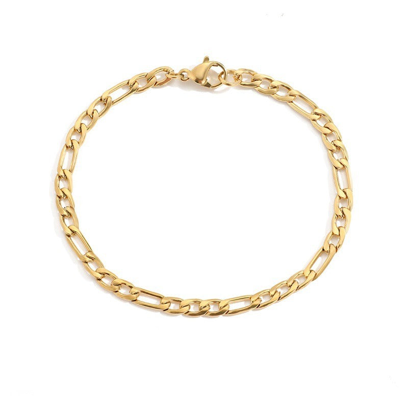 Elisa – Bracelet Chaîne Plaqué Acier Inoxydable