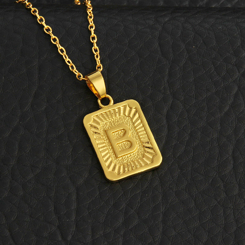 Eloria – Collier Initiale Luxe