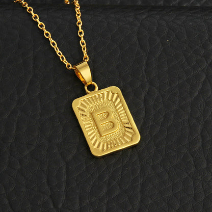 Eloria – Collier Initiale Luxe