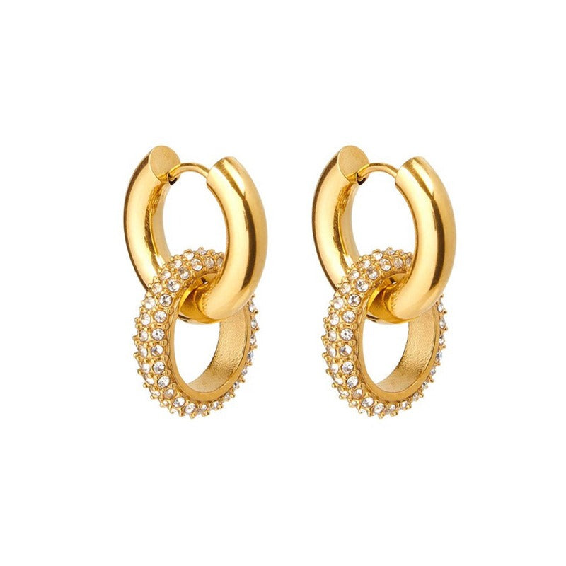 Daphne – Boucles d’Oreilles Gouttes Solaires