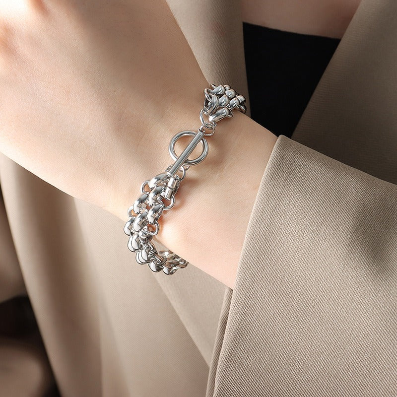 Coralie – Parure Dorée Volumineuse 18K