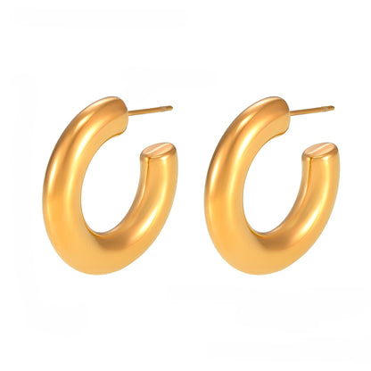 Tori – Boucles d'Oreilles C Forme Élégantes