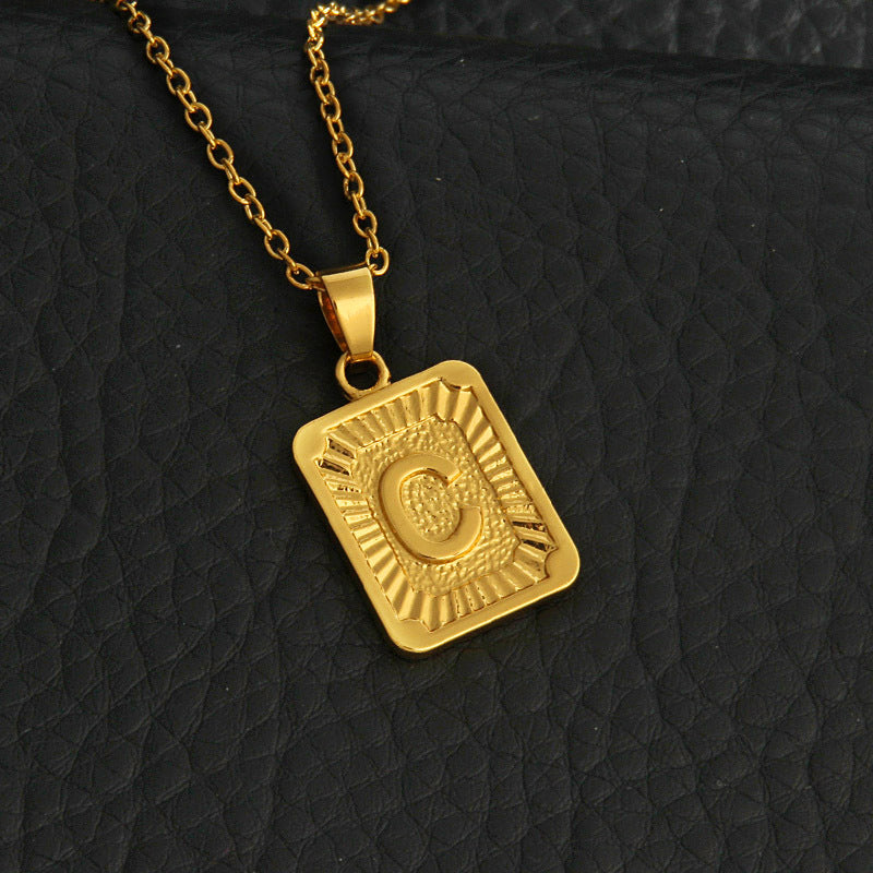 Eloria – Collier Initiale Luxe