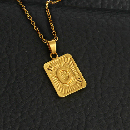 Eloria – Collier Initiale Luxe