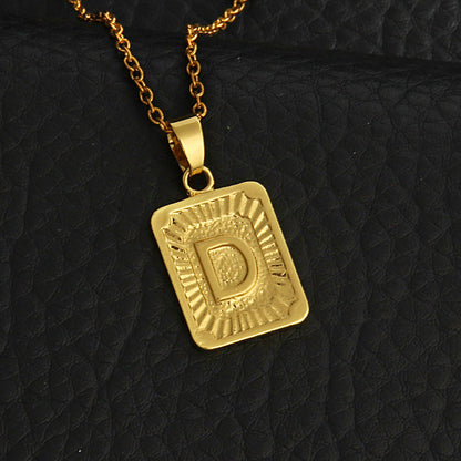 Eloria – Collier Initiale Luxe