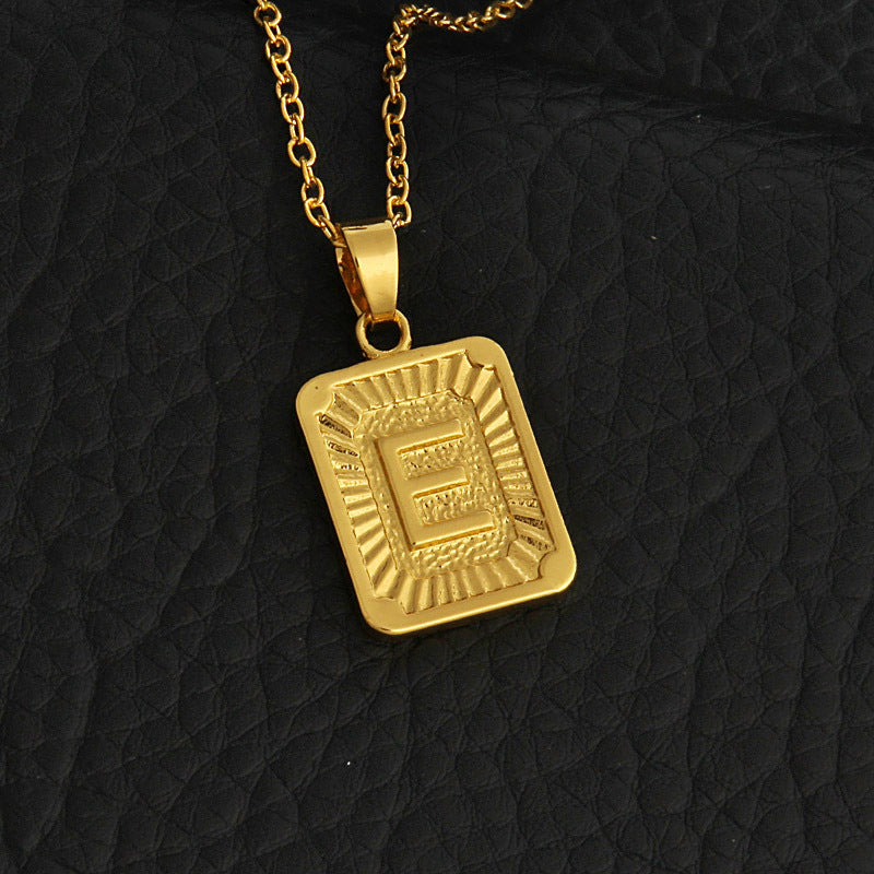 Eloria – Collier Initiale Luxe