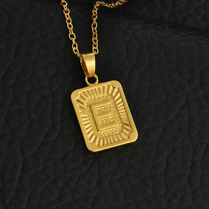 Eloria – Collier Initiale Luxe