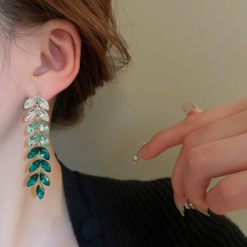 Nadine – Boucles d'Oreilles Pendantes Bijou Ombre