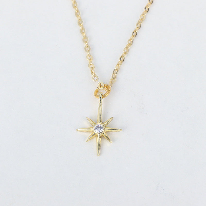 Julie – Collier personnalisé en cuivre plaqué or