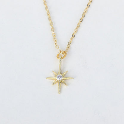 Julie – Collier personnalisé en cuivre plaqué or