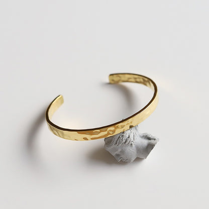 Ariane – Bracelet Molten Organique en Métal