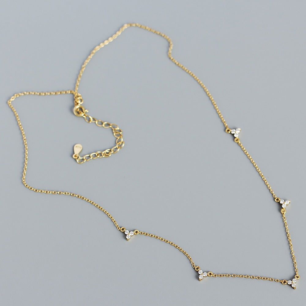 Lena – Collier Géométrique en Or