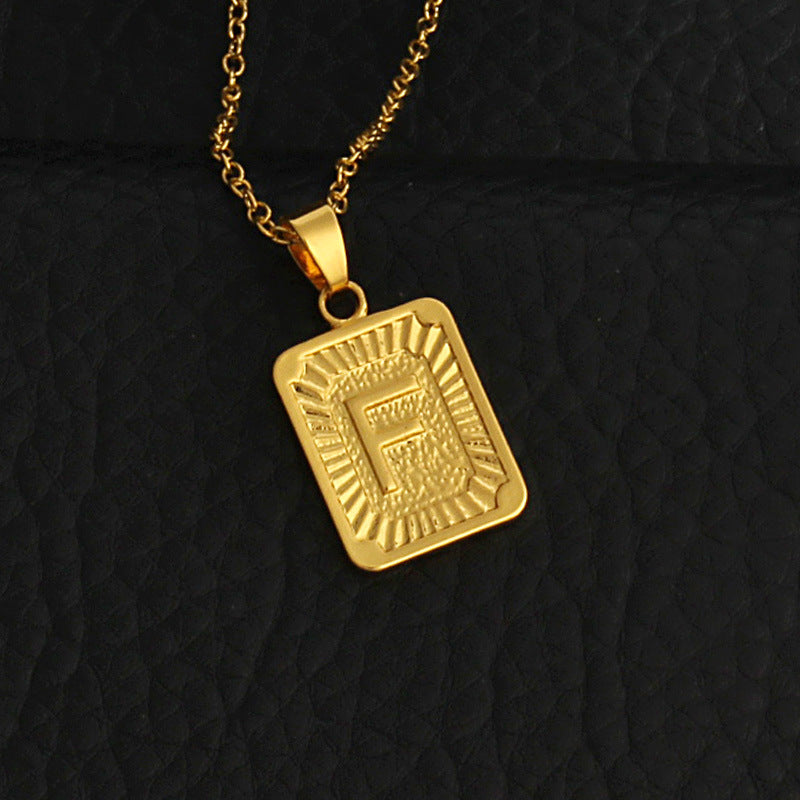 Eloria – Collier Initiale Luxe