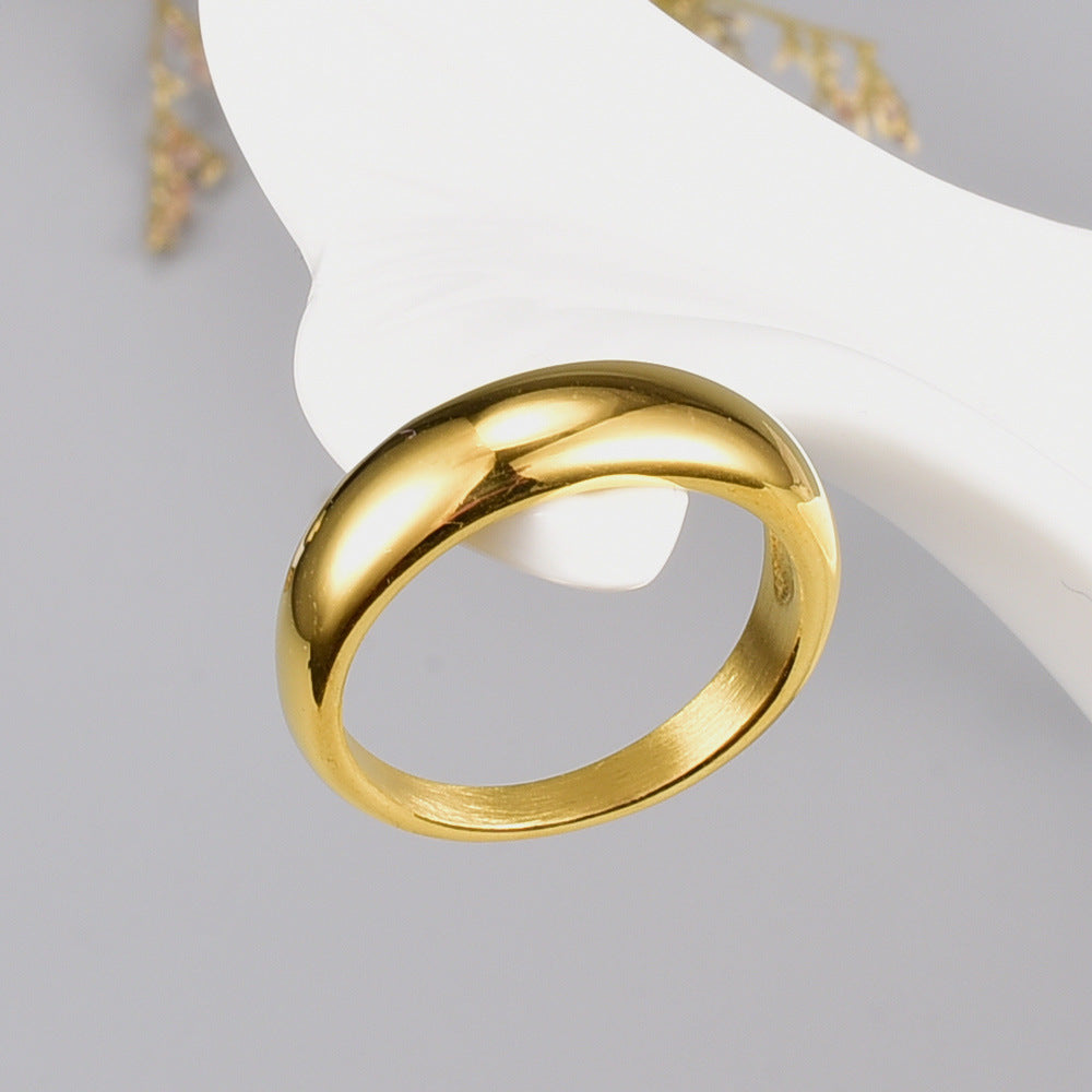 Aurelie – Bague index arrondie
