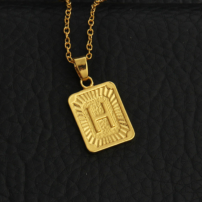 Eloria – Collier Initiale Luxe