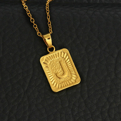 Eloria – Collier Initiale Luxe