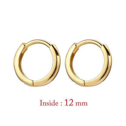 Ella – Boucles d'oreilles Anneau Naturelles Élégantes