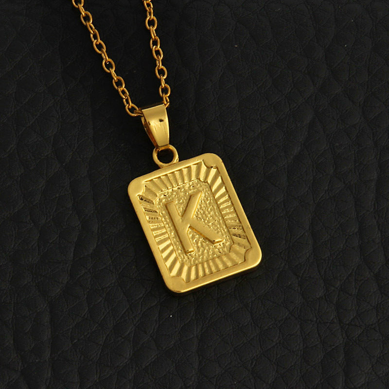 Eloria – Collier Initiale Luxe