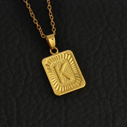 Eloria – Collier Initiale Luxe