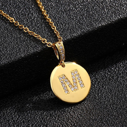 Alina – Collier Initiale Dorée
