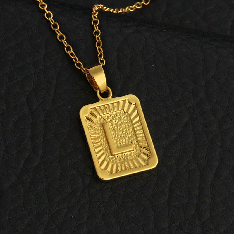 Eloria – Collier Initiale Luxe