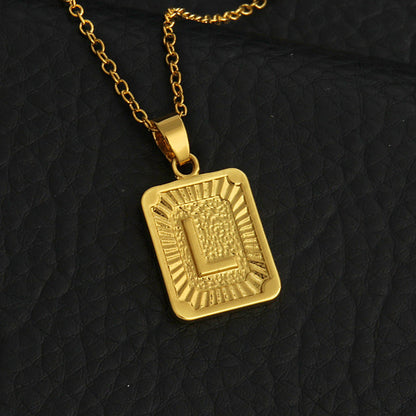 Eloria – Collier Initiale Luxe