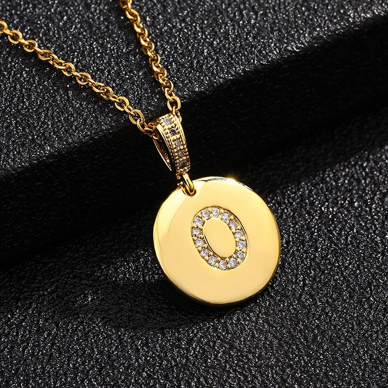 Alina – Collier Initiale Dorée